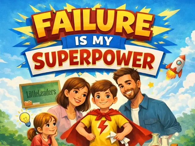 Failure Is My Superpower — Growth Mindset Book for Kids Lebanon by The Little Leaders